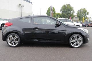 2013 Hyundai Veloster FS2 Coupe D-CT Black 6 Speed Sports Automatic Dual Clutch Hatchback.