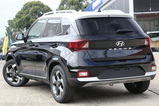 2020 Hyundai Venue QX.V3 MY21 Elite Phantom Black 6 Speed Automatic Wagon.