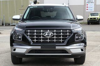 2020 Hyundai Venue QX.V3 MY21 Elite Phantom Black 6 Speed Automatic Wagon