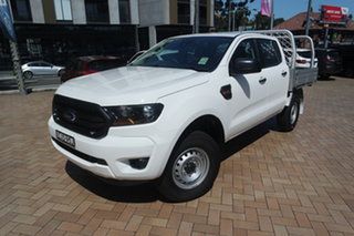 2020 Ford Ranger PX MkIII 2020.25MY XL Arctic White 6 Speed Sports Automatic Double Cab Chassis.