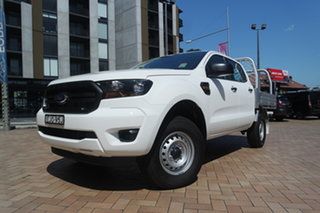 2020 Ford Ranger PX MkIII 2020.25MY XL Arctic White 6 Speed Sports Automatic Double Cab Chassis.