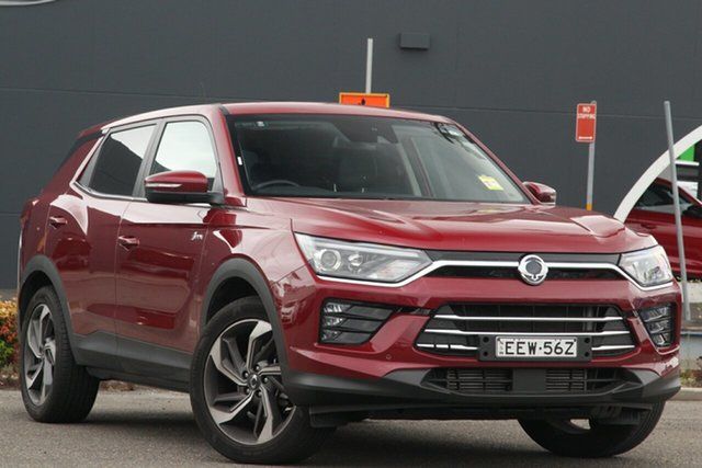 Used Ssangyong Korando C300 MY20 Ultimate 2WD Parramatta, 2019 Ssangyong Korando C300 MY20 Ultimate 2WD Red 6 Speed Sports Automatic Wagon
