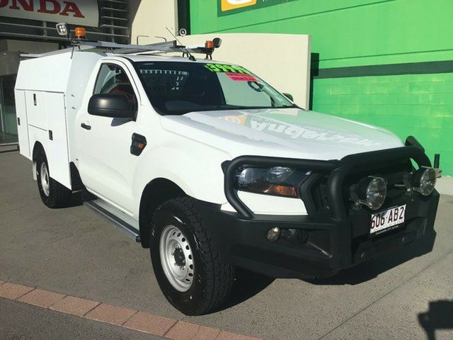 Used Ford Ranger PX MkII XL Caloundra, 2016 Ford Ranger PX MkII XL White 6 Speed Sports Automatic Cab Chassis