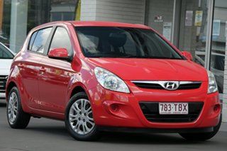 2012 Hyundai i20 PB MY12 Active Red 4 Speed Automatic Hatchback.