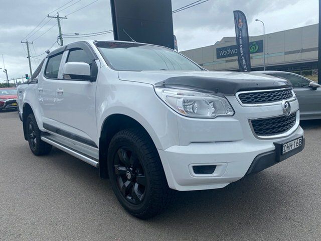 Used Holden Colorado RG MY16 LS Crew Cab Cardiff, 2016 Holden Colorado RG MY16 LS Crew Cab White 6 Speed Sports Automatic Utility