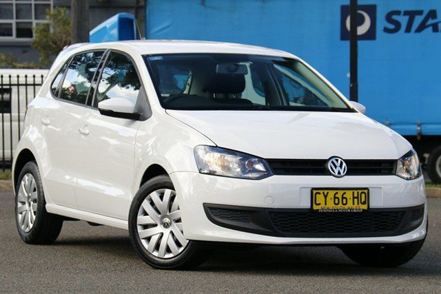 Used Volkswagen Polo 6R MY14 Trendline DSG Bankstown, 2014 Volkswagen Polo 6R MY14 Trendline DSG White 7 Speed Sports Automatic Dual Clutch Hatchback