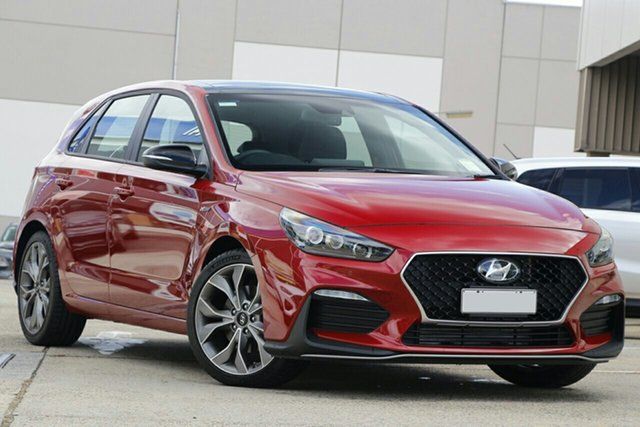 New Hyundai i30 PD.V4 MY23 N Line D-CT Premium Toowoomba, 2023 Hyundai i30 PD.V4 MY23 N Line D-CT Premium Ultimate Red 7 Speed Sports Automatic Dual Clutch