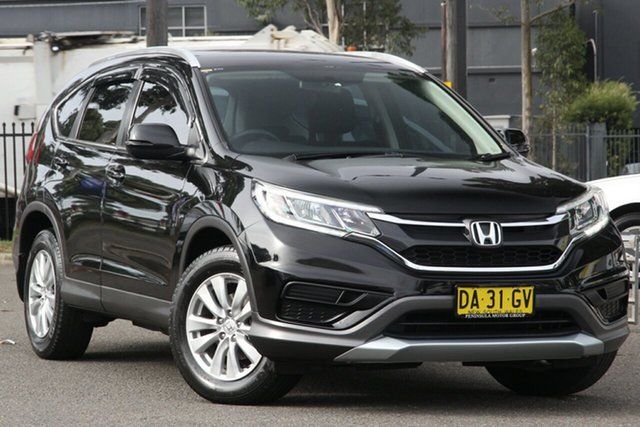 Used Honda CR-V RM Series II MY16 VTi Bankstown, 2015 Honda CR-V RM Series II MY16 VTi Black 5 Speed Automatic Wagon