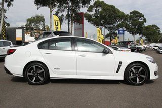 2016 Holden Commodore VF II MY16 SV6 Black White 6 Speed Sports Automatic Sedan