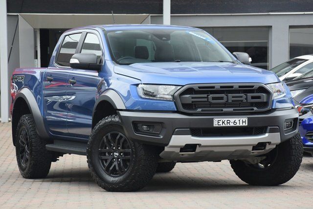 Used Ford Ranger PX MkIII 2019.00MY Raptor Parramatta, 2019 Ford Ranger PX MkIII 2019.00MY Raptor Blue 10 Speed Sports Automatic Double Cab Pick Up