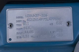 2005 Holden Monaro VZ CV8 Turismo Blue 6 Speed Manual Coupe