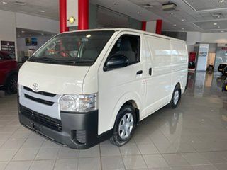2018 Toyota HiAce KDH201R LWB White 4 Speed Automatic Van.