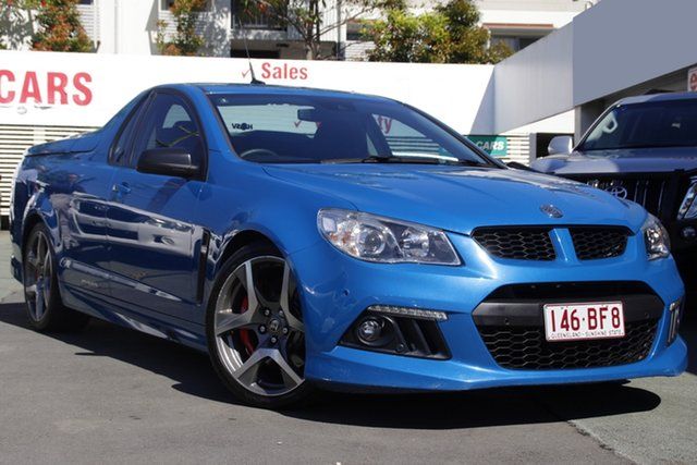 Used Holden Special Vehicles Maloo Gen-F MY15 R8 Mount Gravatt, 2015 Holden Special Vehicles Maloo Gen-F MY15 R8 Blue 6 Speed Manual Utility