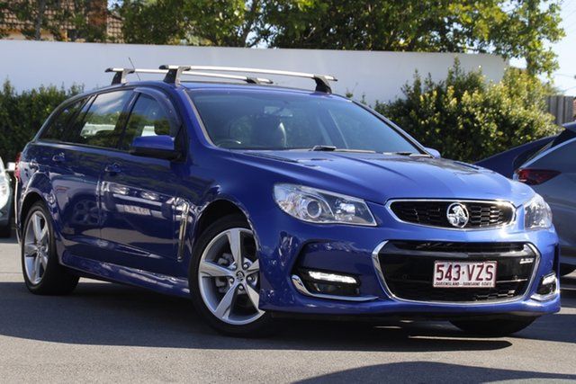 Used Holden Commodore VF II MY16 SS Sportwagon Mount Gravatt, 2015 Holden Commodore VF II MY16 SS Sportwagon Blue 6 Speed Sports Automatic Wagon