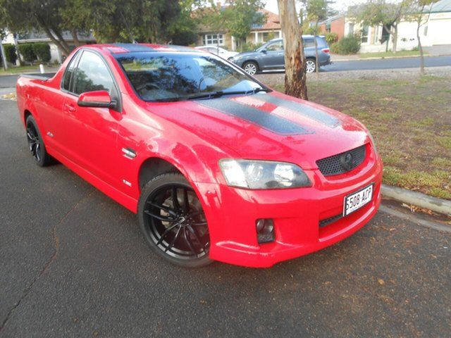 Used Holden Ute VE MY09.5 SS V Broadview, 2009 Holden Ute VE MY09.5 SS V Red 6 Speed Sports Automatic Utility