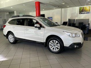 2016 Subaru Outback B6A MY17 2.0D CVT AWD White 7 Speed Constant Variable Wagon