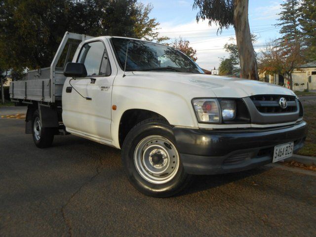 Used Toyota Hilux RZN147R MY04 Workmate 4x2 Broadview, 2004 Toyota Hilux RZN147R MY04 Workmate 4x2 5 Speed Manual Cab Chassis