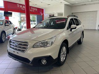 2016 Subaru Outback B6A MY17 2.0D CVT AWD White 7 Speed Constant Variable Wagon.