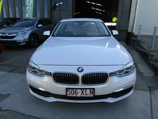 2016 BMW 3 Series F30 LCI 330i Luxury Line Pearl White 8 Speed Sports Automatic Sedan