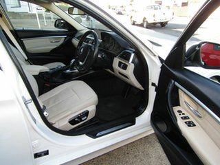 2016 BMW 3 Series F30 LCI 330i Luxury Line Pearl White 8 Speed Sports Automatic Sedan