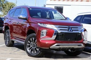 2023 Mitsubishi Pajero QF MY23 Exceed (4WD) 7 Seat Terra Rossa 8 Speed Automatic.