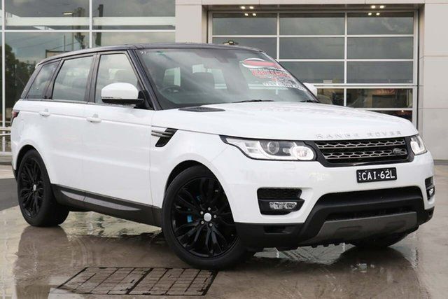 Used Land Rover Range Rover Sport L494 16MY SE Liverpool, 2016 Land Rover Range Rover Sport L494 16MY SE Fuji White 8 Speed Sports Automatic Wagon
