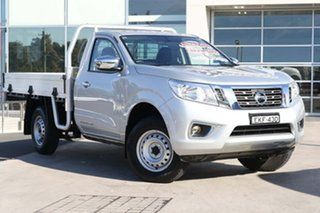 2019 Nissan Navara D23 S4 MY19 RX 4x2 Brilliant Silver 6 Speed Manual Cab Chassis.