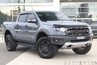 2019 Ford Ranger PX MkIII 2019.00MY Raptor Conquer Grey 10 Speed Sports Automatic Double Cab Pick Up.