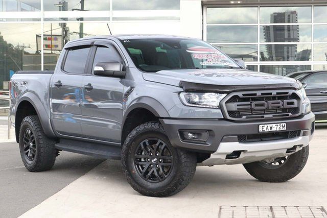 Used Ford Ranger PX MkIII 2019.00MY Raptor Liverpool, 2019 Ford Ranger PX MkIII 2019.00MY Raptor Conquer Grey 10 Speed Sports Automatic Double Cab Pick Up