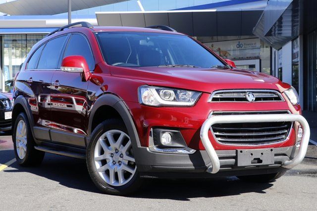 Used Holden Captiva CG MY17 Active 2WD Mount Gravatt, 2017 Holden Captiva CG MY17 Active 2WD Red 6 Speed Sports Automatic Wagon