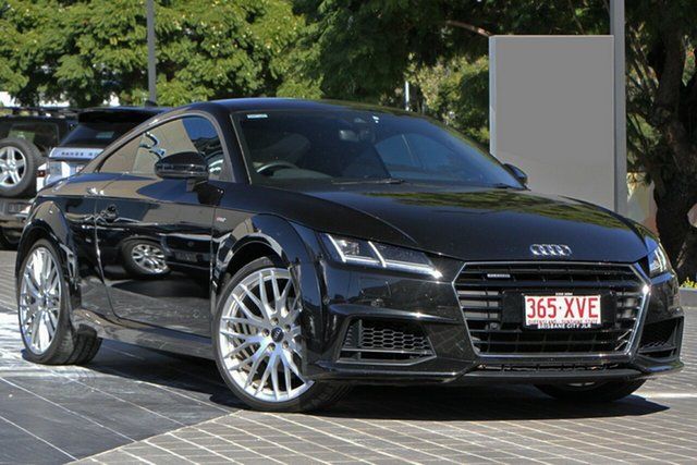 Used Audi TT FV MY15 Sport S Tronic Quattro Newstead, 2015 Audi TT FV MY15 Sport S Tronic Quattro Black 6 Speed Sports Automatic Dual Clutch Coupe