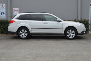 2009 Subaru Outback B5A MY10 2.5i Lineartronic AWD Premium White 6 Speed Constant Variable Wagon