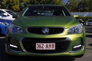2016 Holden Commodore VF II MY16 SV6 Green 6 Speed Sports Automatic Sedan.