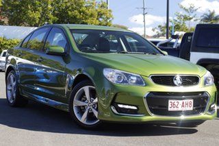 2016 Holden Commodore VF II MY16 SV6 Green 6 Speed Sports Automatic Sedan.