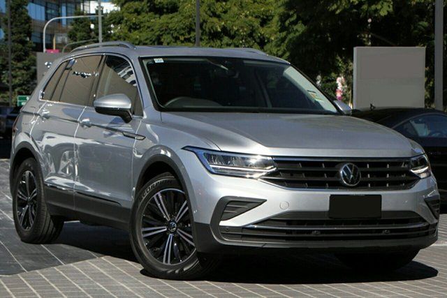 New Volkswagen Tiguan 5N MY23 132TSI Life DSG 4MOTION Belconnen, 2023 Volkswagen Tiguan 5N MY23 132TSI Life DSG 4MOTION Silver 7 Speed Sports Automatic Dual Clutch