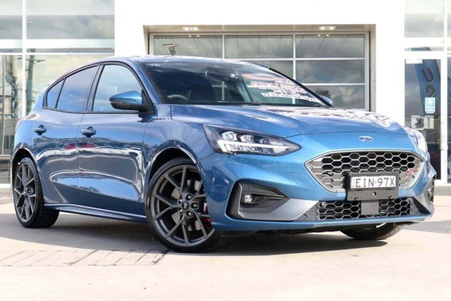 Used Ford Focus ST Liverpool, 2020 Ford Focus ST Ford Performance Blue 7 Speed Automatic Hatchback