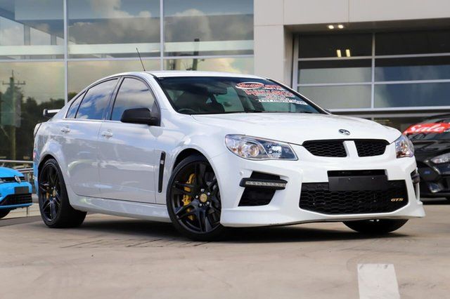 Used Holden Special Vehicles GTS Gen-F MY14 Liverpool, 2014 Holden Special Vehicles GTS Gen-F MY14 Heron White 6 Speed Sports Automatic Sedan