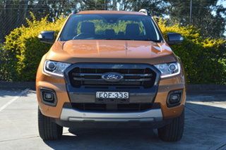 2019 Ford Ranger PX MkIII 2019.00MY Wildtrak Orange 10 Speed Sports Automatic Double Cab Pick Up.