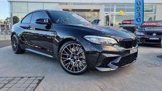 2018 BMW M2 F87 LCI Competition M-DCT Black Sapphire 7 Speed Sports Automatic Dual Clutch Coupe.