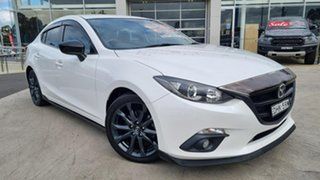 2016 Mazda 3 BM5238 SP25 SKYACTIV-Drive Snowflake White 6 Speed Sports Automatic Sedan.