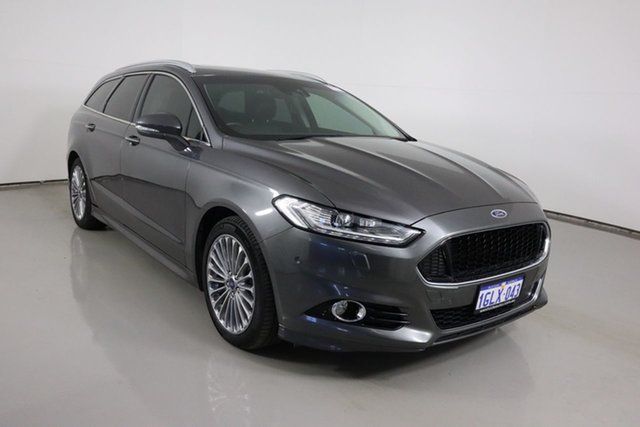 Used Ford Mondeo MD Titanium TDCi Bentley, 2017 Ford Mondeo MD Titanium TDCi Grey 6 Speed Automatic Wagon