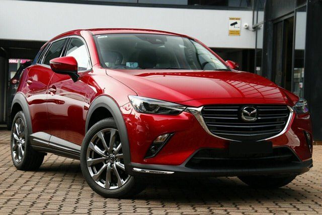 New Mazda CX-3 DK2W7A Akari SKYACTIV-Drive FWD LE Aspley, 2023 Mazda CX-3 DK2W7A Akari SKYACTIV-Drive FWD LE Soul Red Crystal 6 Speed Sports Automatic Wagon