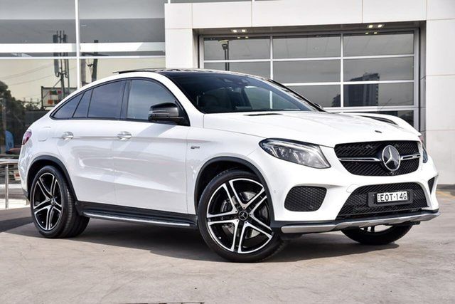 Used Mercedes-Benz GLE-Class C292 MY808+058 GLE43 AMG Coupe 9G-Tronic 4MATIC Liverpool, 2018 Mercedes-Benz GLE-Class C292 MY808+058 GLE43 AMG Coupe 9G-Tronic 4MATIC Polar White 9 Speed