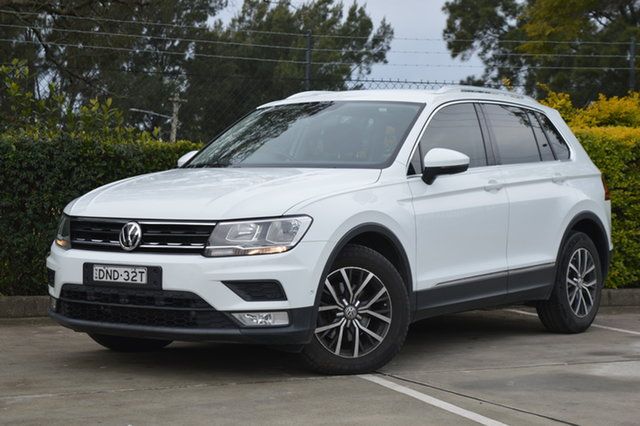 Used Volkswagen Tiguan 5N MY18 110TSI DSG 2WD Comfortline Maitland, 2017 Volkswagen Tiguan 5N MY18 110TSI DSG 2WD Comfortline White 6 Speed Sports Automatic Dual Clutch