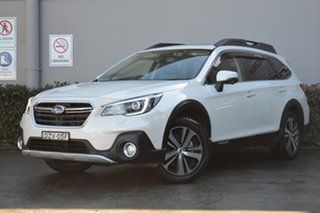 2018 Subaru Outback B6A MY18 2.0D CVT AWD Premium White 7 Speed Constant Variable Wagon.