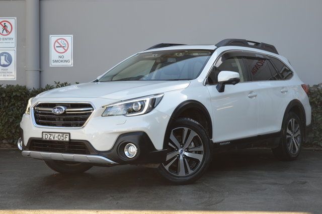 Used Subaru Outback B6A MY18 2.0D CVT AWD Premium Maitland, 2018 Subaru Outback B6A MY18 2.0D CVT AWD Premium White 7 Speed Constant Variable Wagon