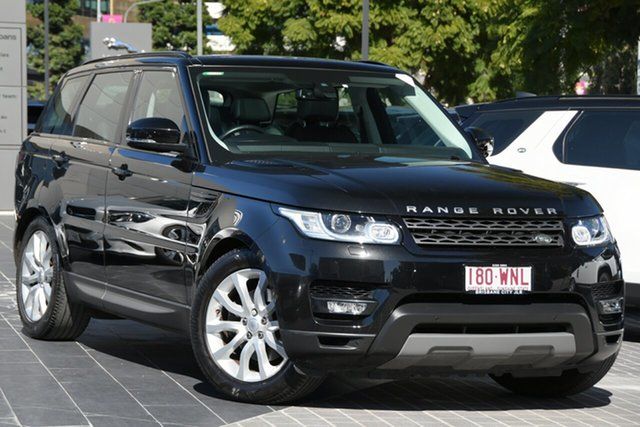Used Land Rover Range Rover Sport L494 16.5MY SE Newstead, 2016 Land Rover Range Rover Sport L494 16.5MY SE Santorini Black 8 Speed Sports Automatic Wagon