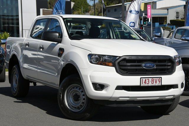 Demo Ford Ranger PX MkIII 2021.25MY XL Newstead, 2021 Ford Ranger PX MkIII 2021.25MY XL Arctic White 6 Speed Sports Automatic Double Cab Pick Up