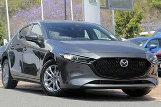 2023 Mazda 3 BP2H7A G20 SKYACTIV-Drive Pure Machine Grey 6 Speed Sports Automatic Hatchback.