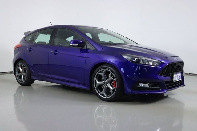 Used Ford Focus LZ ST2 Bentley, 2017 Ford Focus LZ ST2 Blue 6 Speed Manual Hatchback
